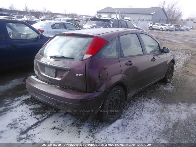 1FAFP37N26W244155 - 2006 FORD FOCUS ZX5 MAROON photo 4