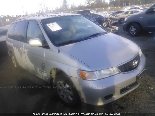 5FNRL18954B046082 - 2004 HONDA ODYSSEY EXL SILVER photo 1