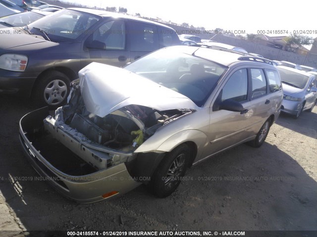 1FAFP36382W156687 - 2002 FORD FOCUS SE/SE COMFORT/ZTW/SE SPRT GOLD photo 2