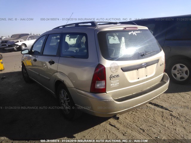 1FAFP36382W156687 - 2002 FORD FOCUS SE/SE COMFORT/ZTW/SE SPRT GOLD photo 3