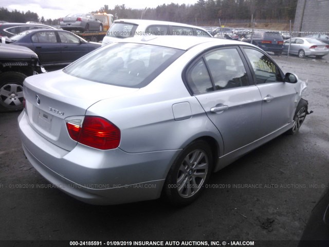 WBAVC73597KP32037 - 2007 BMW 328 XI SULEV GRAY photo 4