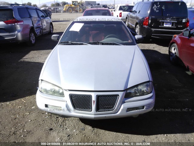 1G2NE54N5NC279093 - 1992 PONTIAC GRAND AM SE SILVER photo 6