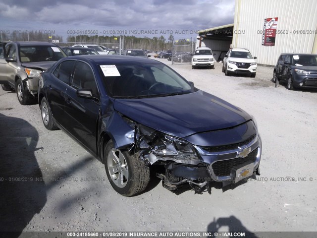 1G11B5SLXFF275828 - 2015 CHEVROLET MALIBU LS ლურჯი ფოტო 1