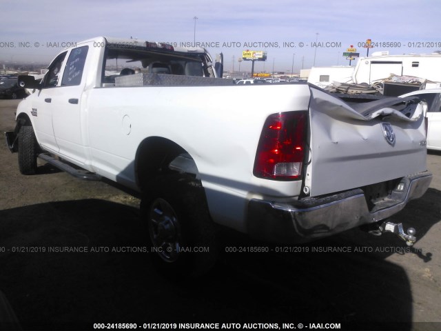 3C6UR5HL6EG246046 - 2014 RAM 2500 ST WHITE photo 3