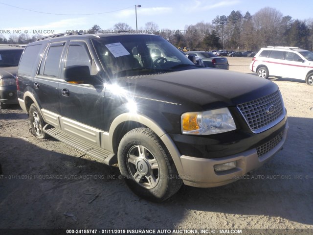 1FMFU18526LA53659 - 2006 FORD EXPEDITION EDDIE BAUER BLACK photo 1