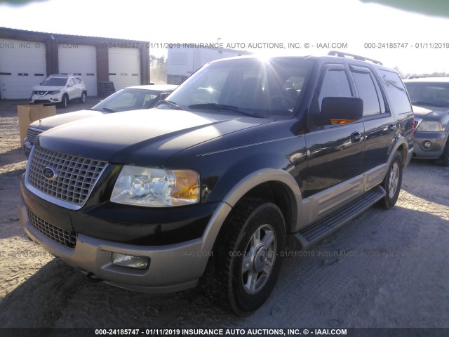 1FMFU18526LA53659 - 2006 FORD EXPEDITION EDDIE BAUER BLACK photo 2