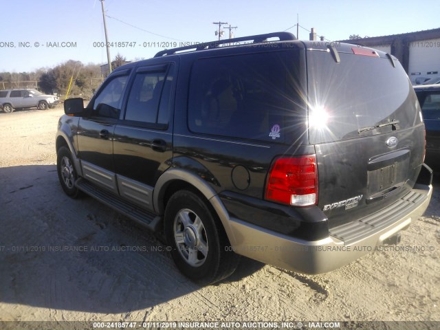 1FMFU18526LA53659 - 2006 FORD EXPEDITION EDDIE BAUER BLACK photo 3