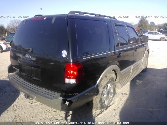 1FMFU18526LA53659 - 2006 FORD EXPEDITION EDDIE BAUER BLACK photo 4