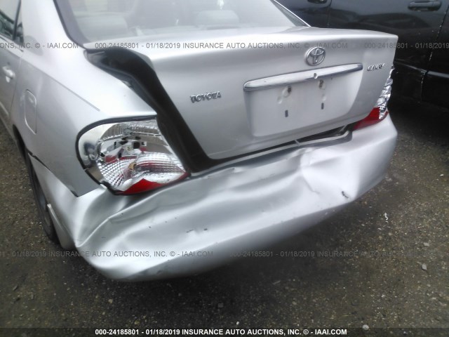 4T1BE32K33U675831 - 2003 TOYOTA CAMRY LE/XLE/SE SILVER photo 6