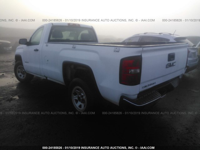 1GTN1LEC9GZ157474 - 2016 GMC SIERRA C1500 WHITE photo 3