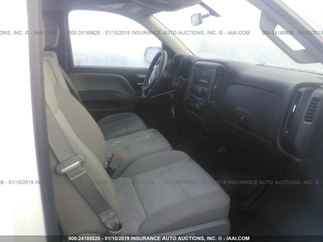 1GTN1LEC9GZ157474 - 2016 GMC SIERRA C1500 WHITE photo 5