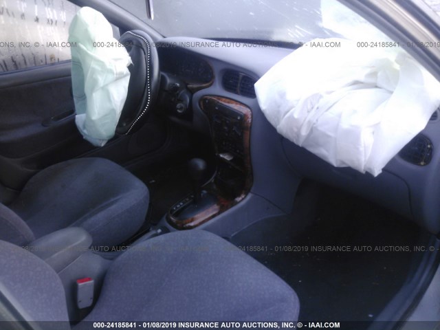 KMHJF35F6YU960098 - 2000 HYUNDAI ELANTRA GLS SILVER photo 5