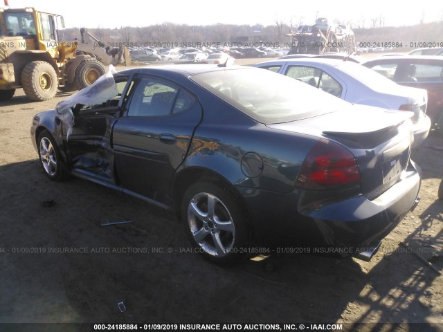 2G2WC58C661217924 - 2006 PONTIAC GRAND PRIX GXP BLUE photo 3