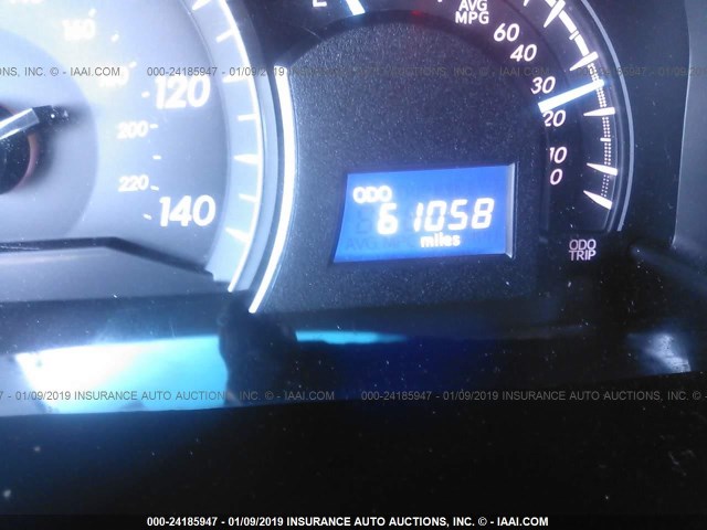 4T4BF1FK2FR516188 - 2015 TOYOTA CAMRY LE/XLE/SE/XSE შავი ფოტო 7