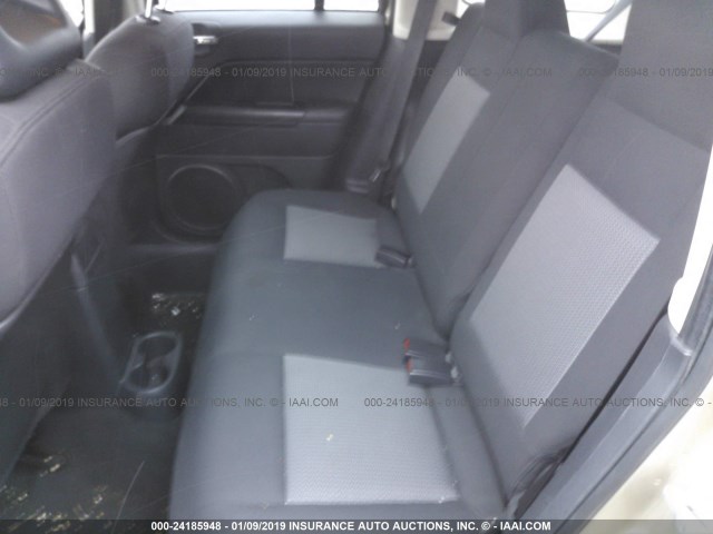 1J4FT28A69D160488 - 2009 JEEP PATRIOT SPORT TAN photo 8