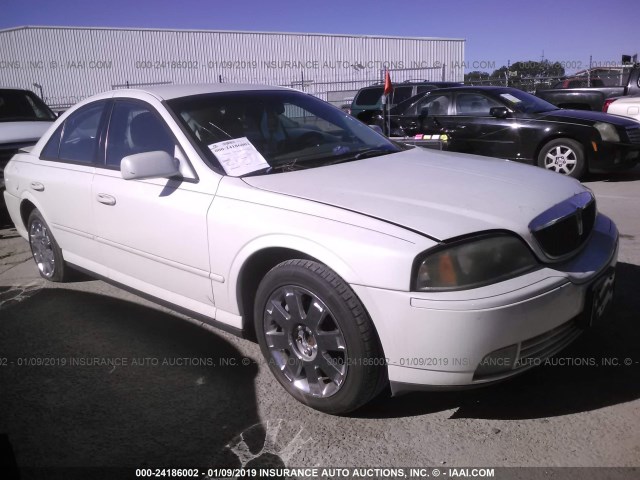 1LNHM87A65Y665591 - 2005 LINCOLN LS WHITE photo 1