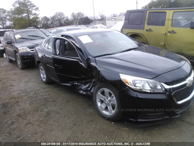 1G11B5SLXFF252002 - 2015 CHEVROLET MALIBU LS შავი ფოტო 1