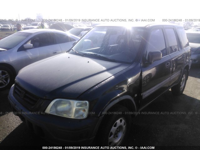 JHLRD2848WC018710 - 1998 HONDA CR-V LX Սև լուսանկար 2