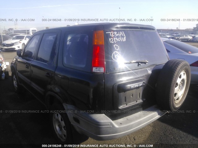 JHLRD2848WC018710 - 1998 HONDA CR-V LX Սև լուսանկար 3
