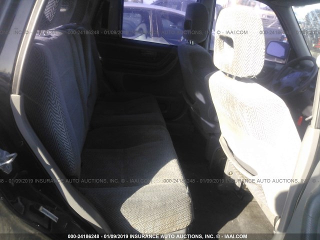 JHLRD2848WC018710 - 1998 HONDA CR-V LX Սև լուսանկար 8