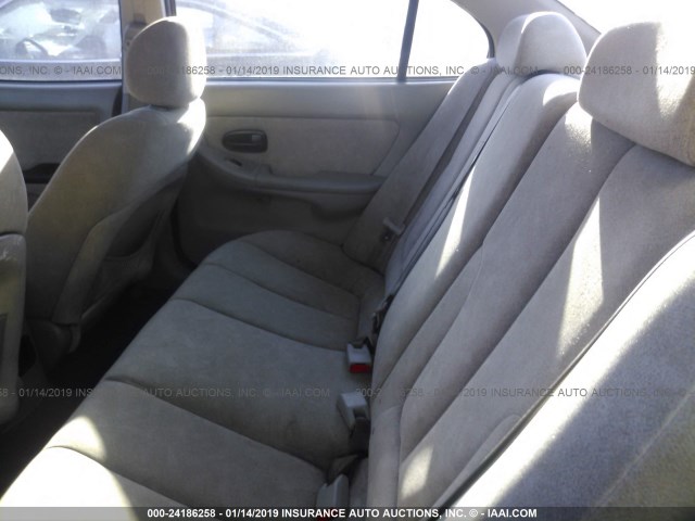 KMHDN45D93U525590 - 2003 HYUNDAI ELANTRA GLS/GT RED photo 8