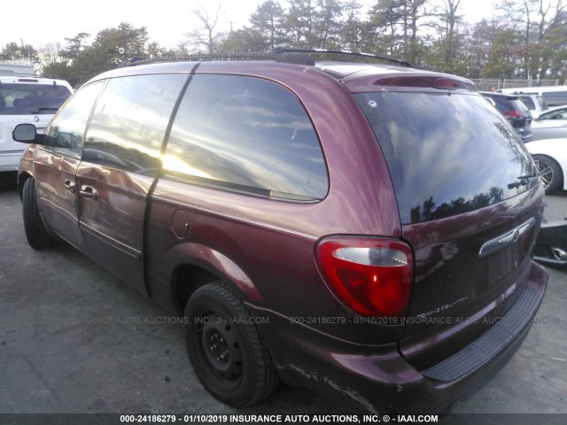 2A4GP44R57R100177 - 2007 CHRYSLER TOWN & COUNTRY LX BURGUNDY photo 3