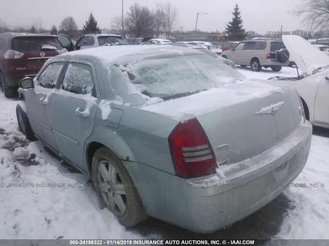 2C3KK63H46H137846 - 2006 CHRYSLER 300C GREEN photo 3