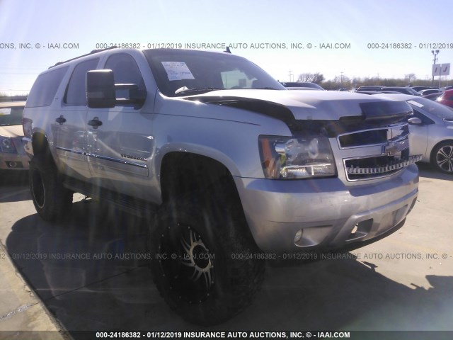 1GNSKKE36BR169818 - 2011 CHEVROLET SUBURBAN K1500 LTZ SILVER photo 1