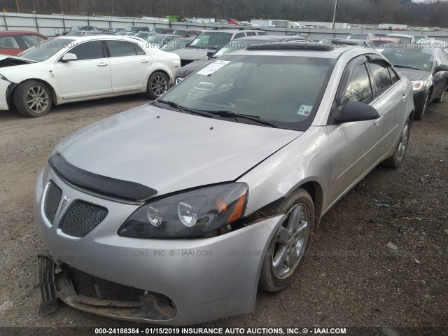 1G2ZH558264115474 - 2006 PONTIAC G6 GT SILVER photo 2