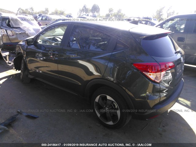 3CZRU5H56JG704154 - 2018 HONDA HR-V EX GREEN photo 3