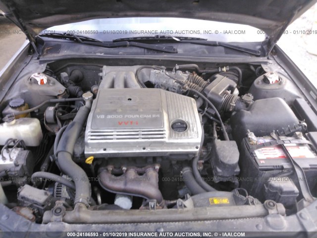 JT8BF28G1X0151507 - 1999 LEXUS ES 300 TAN photo 10