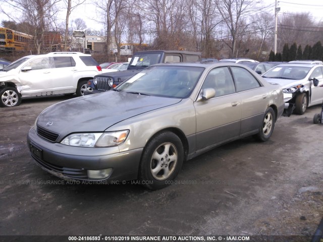 JT8BF28G1X0151507 - 1999 LEXUS ES 300 TAN photo 2