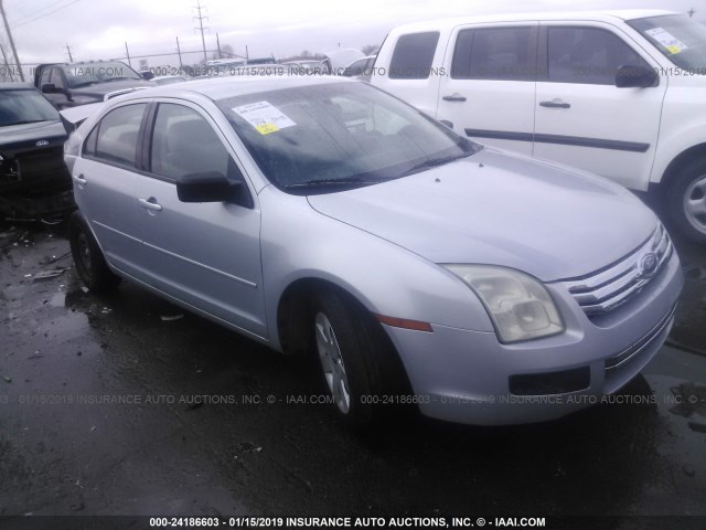 3FAFP06Z96R162798 - 2006 FORD FUSION S SILVER photo 1