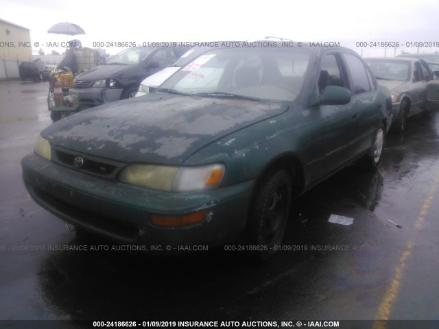 1NXBB02E6TZ426294 - 1996 TOYOTA COROLLA DX GREEN photo 2