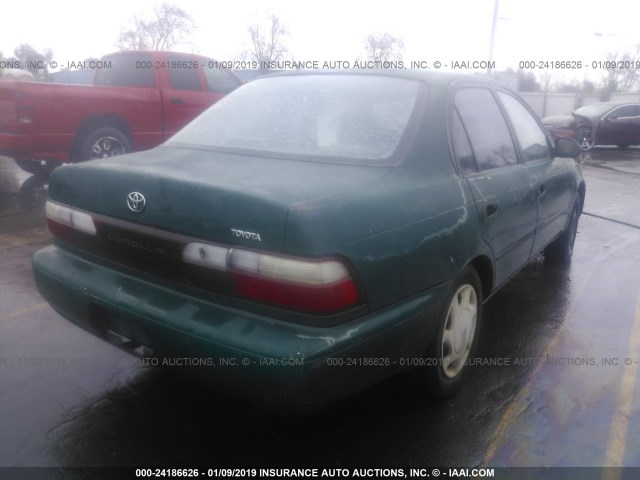 1NXBB02E6TZ426294 - 1996 TOYOTA COROLLA DX GREEN photo 4