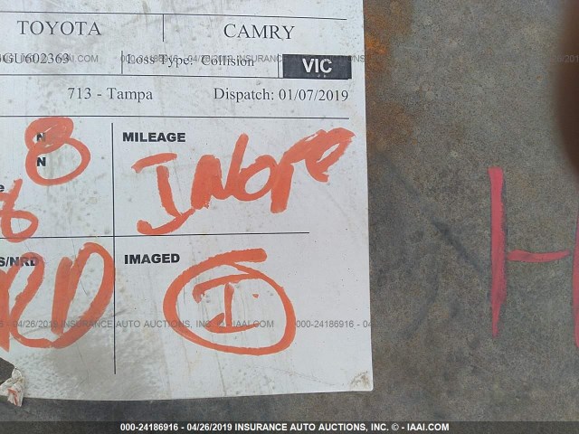 4T1BF1FK3GU602363 - 2016 TOYOTA CAMRY LE/XLE/SE/XSE BLACK photo 7