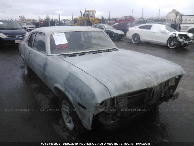 1X27D4L194920 - 1974 CHEVROLET NOVA GRAY photo 1