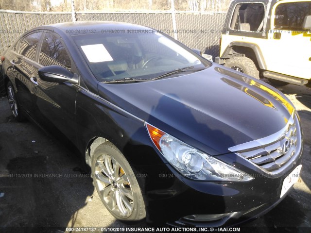 5NPEC4AC5BH144064 - 2011 HYUNDAI SONATA SE/LIMITED BLACK photo 1