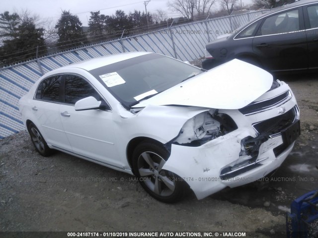1G1ZC5E01CF143926 - 2012 CHEVROLET MALIBU 1LT 白色 照片 1
