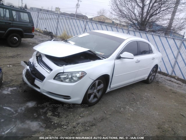 1G1ZC5E01CF143926 - 2012 CHEVROLET MALIBU 1LT 白色 照片 2