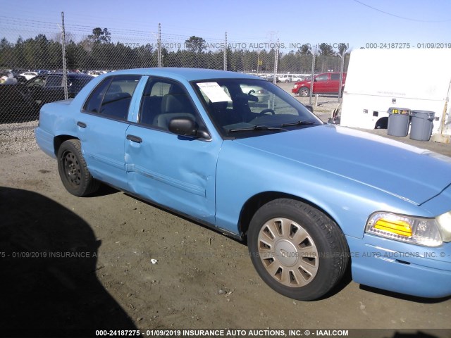 2FAHP71V89X149133 - 2009 FORD CROWN VICTORIA POLICE INTERCEPTOR BLUE photo 6