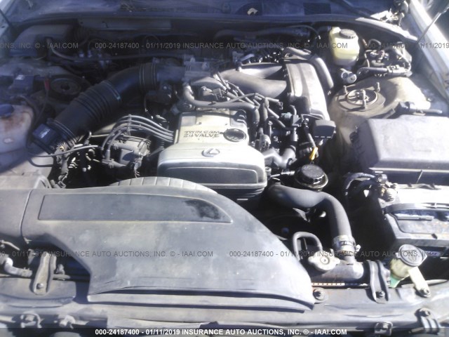 JT8BD42S3T0124057 - 1996 LEXUS GS 300 WHITE photo 10