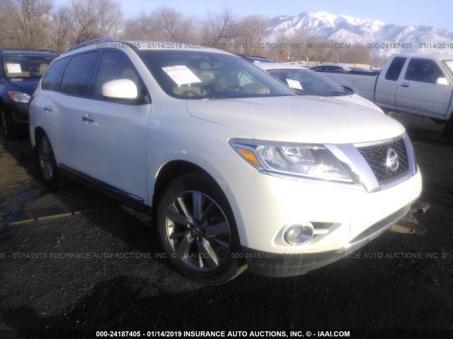 5N1AR2MN3GC627212 - 2016 NISSAN PATHFINDER S/SV/SL/PLATINUM WHITE photo 1