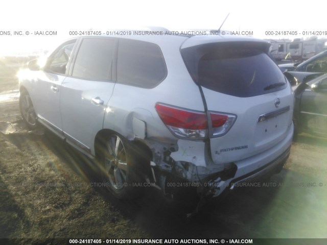 5N1AR2MN3GC627212 - 2016 NISSAN PATHFINDER S/SV/SL/PLATINUM WHITE photo 3