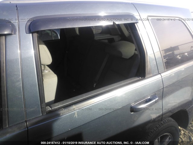 1J8GR48K27C648961 - 2007 JEEP GRAND CHEROKEE LAREDO/COLUMBIA/FREEDOM მუქი ლურჯი ფოტო 6