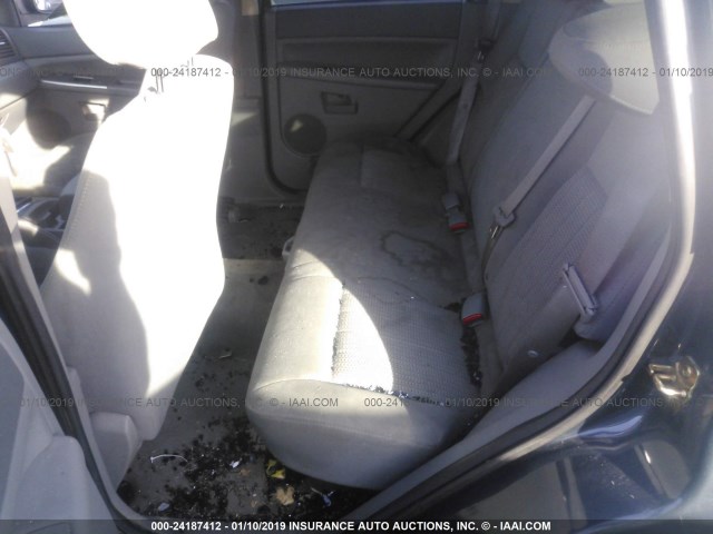 1J8GR48K27C648961 - 2007 JEEP GRAND CHEROKEE LAREDO/COLUMBIA/FREEDOM მუქი ლურჯი ფოტო 8