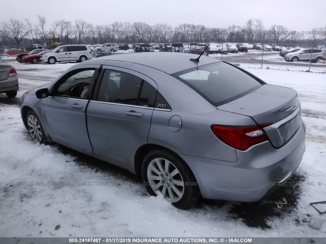 1C3CCBBB4DN754644 - 2013 CHRYSLER 200 TOURING SILVER photo 3