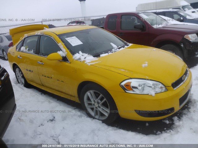 2G1WC5E35G1140408 - 2016 CHEVROLET IMPALA LIMITED LTZ YELLOW photo 1