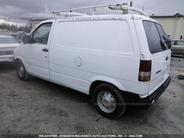 1FTCA14U6KZA79461 - 1989 FORD AEROSTAR WHITE photo 3