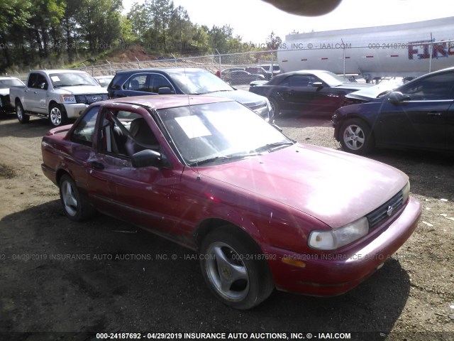 1N4GB32A5MC799350 - 1991 NISSAN SENTRA SE-R RED photo 1